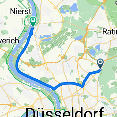 Kaiserswerth over Rheinpark