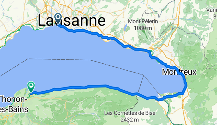 Lausanne-Amphion les Bains,Le Huttins