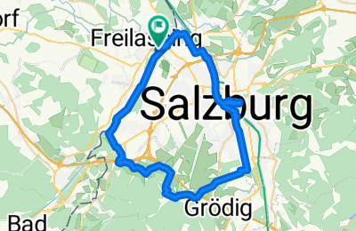 Route in der Bikemap App öffnen