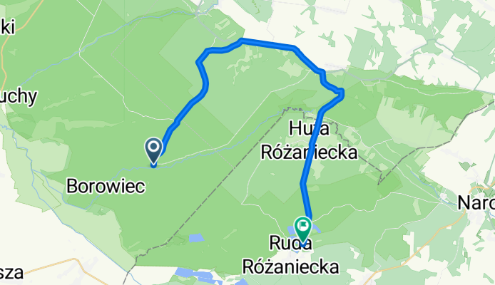 Ruda Rozanecka-Borowe Mlyny- 25 km