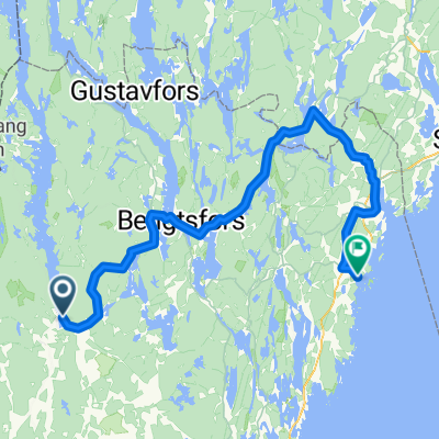 Bikepacking Sverige - dag 1