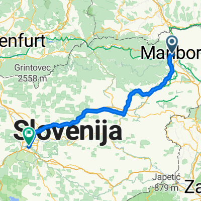 EV9 Alternative Maribor - Ljubljana