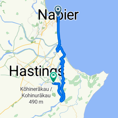 Napier to Havelock Nth