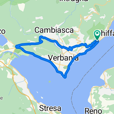 vlak rondje langs Verbania