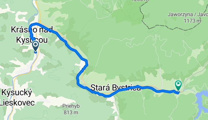Z KRASNA NA STARU BYSTRICU