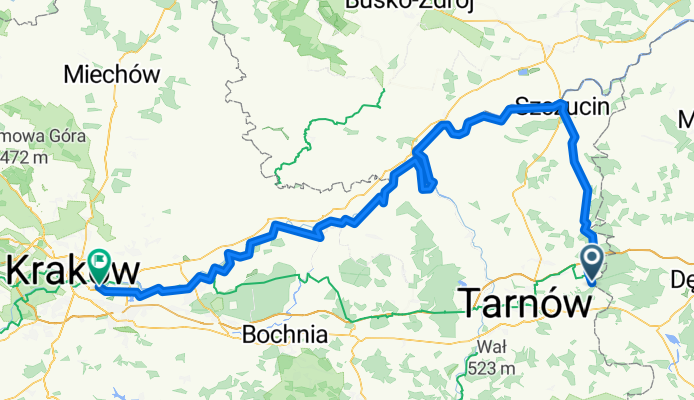 Wałki-Szczucin-WTR-Kraków