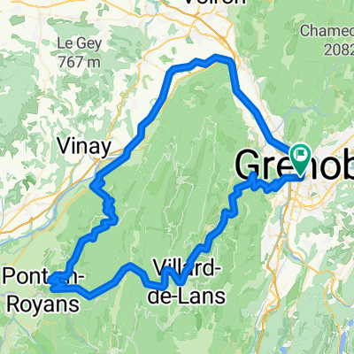 grenoble - cognin-les-gorges