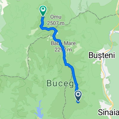 Cota 2000 - Piatra Arsa - Babele - Omu - Scara - Saua Tiganesti