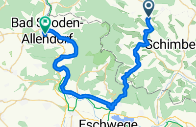 Route in der Bikemap App öffnen
