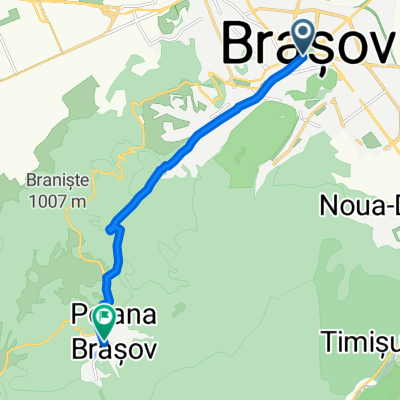 Brasov-PoianaBrasov via PietreleSolomon