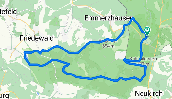 große Stegskopf runde
