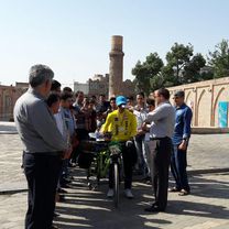 دوچرخه سواری از مزار شمس تا مولانا (خوی تا قونیه)
