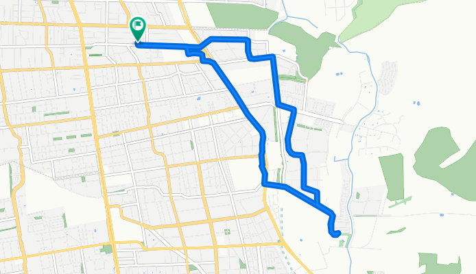 a la punta del cerrro