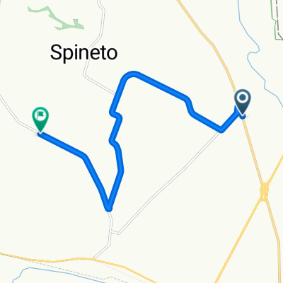 Snail-Like Early Morning Route In Bernalda