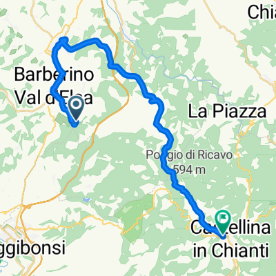 Castellina-Tignano-Barberino-Tavernelle-San Donato-Castellina