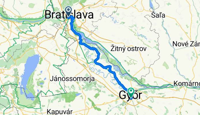 180813-Bratislava - Rajka - Györ