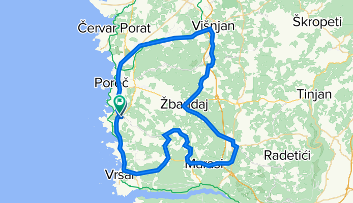 tour porec 56km