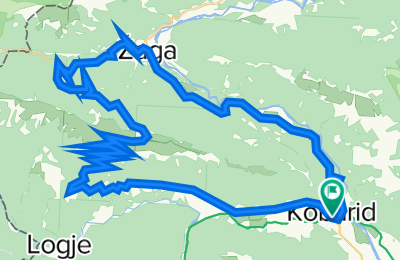 Route in der Bikemap App öffnen