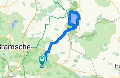 Route in der Bikemap App öffnen