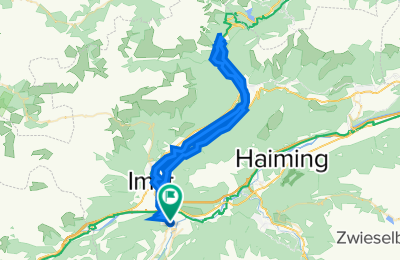 Route in der Bikemap App öffnen