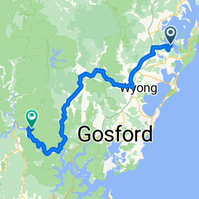 Mannering park to Mill Creek Campground