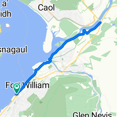 Fort William to Ben Nevis Distillery 