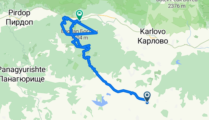Dolna Mahala - Starosel - Klisura