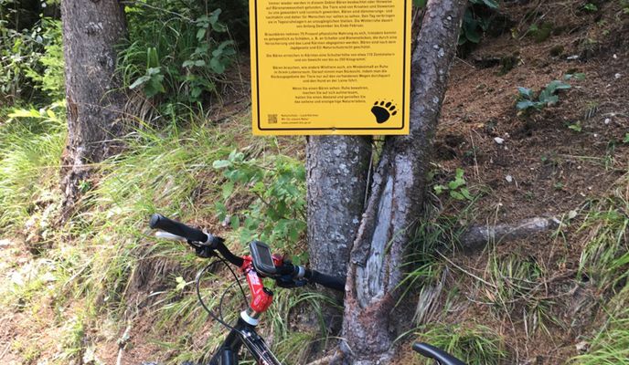 Photo 1 of the Bikemap route "Große Weissenseerunde"