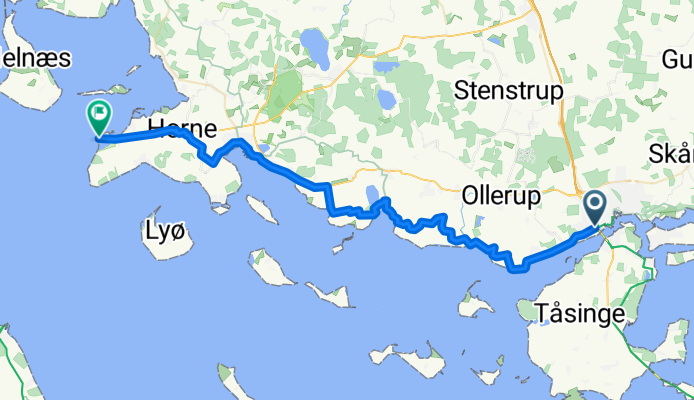 Svendborg Bojden 45 km