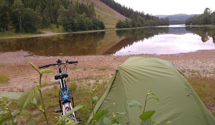 Photo 2 of the Bikemap route "Norway 23: near Hellandsjoen- Kyrksaeterora"