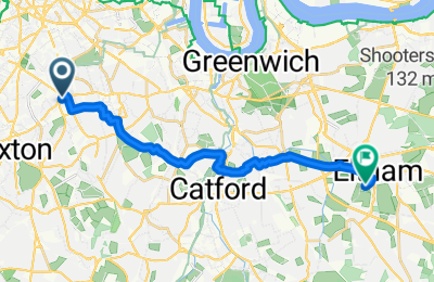Route in der Bikemap App öffnen