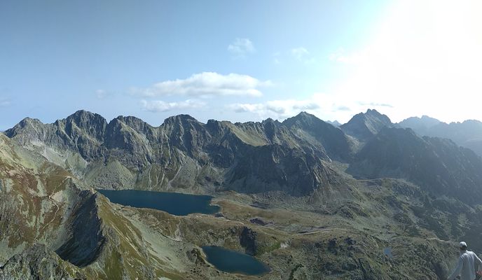 Photo 1 of the Bikemap route "28.08.18 Grań Baszt"
