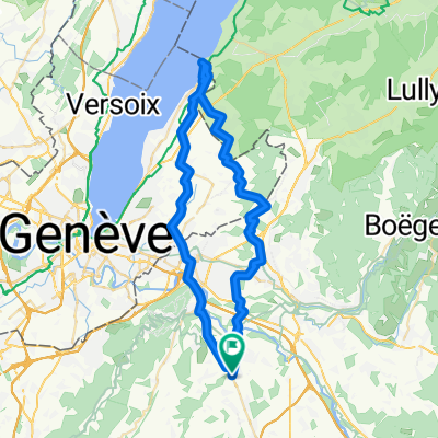Dag 0a Reignier-Hermance 52km