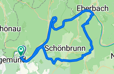 Route in der Bikemap App öffnen