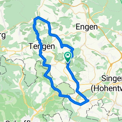 Binningen - Leipferdingen - Tengen - Bibertal - Gottmadingen - Binningen