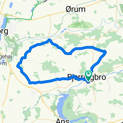 Bjerringbro - Hjermind - Hjorthede - Lee - Mammen - Vejrumbro - Vinkel - Sonder Rind - Bjerringbro