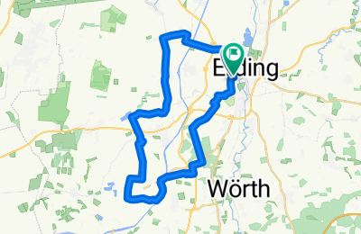 Route in der Bikemap App öffnen