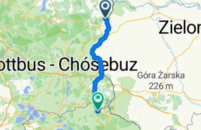 Route in der Bikemap App öffnen