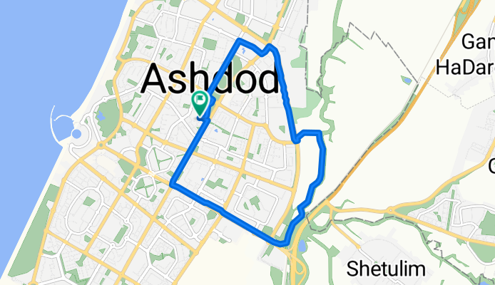 Extensive Evening Track In Ashdod