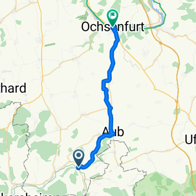 Gaubahnradweg Bieberhren-Ochsenfurt
