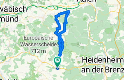 Route in der Bikemap App öffnen