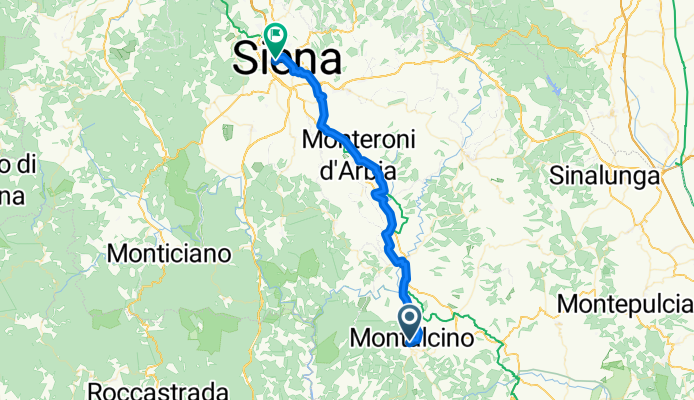 Montalcino-Siena 1