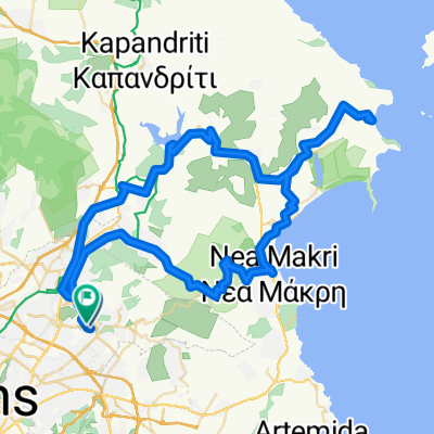 melissia - agia marina-limni marathona