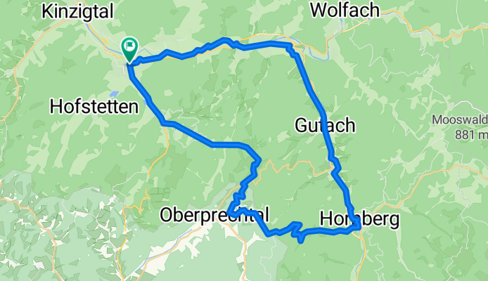 Haslach 39Km  530m