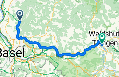 Route in der Bikemap App öffnen