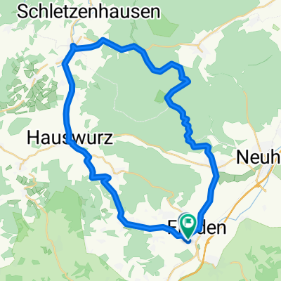 Flieden nach Sieberzmühle
