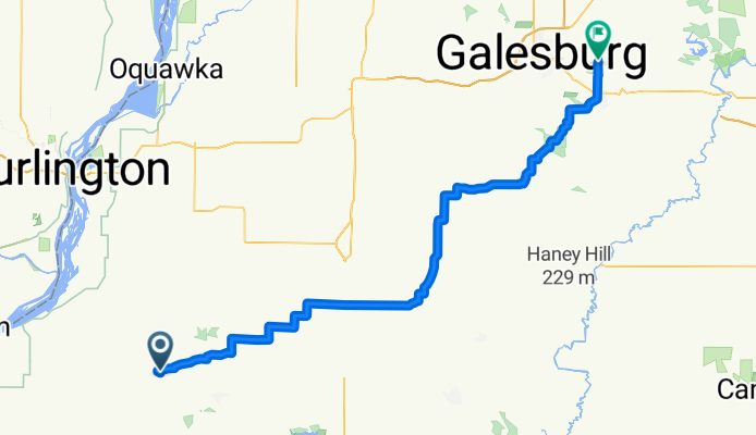 galesburge route