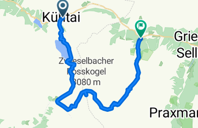 Route in der Bikemap App öffnen