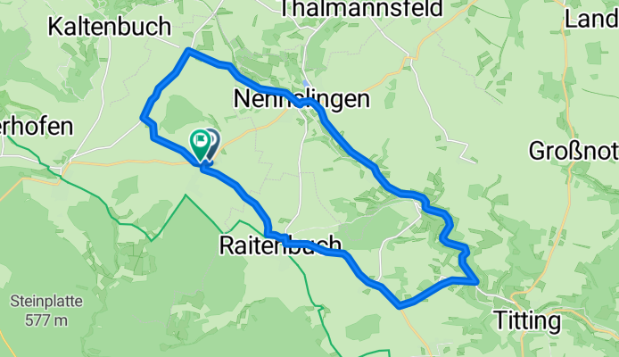 Burgsalach-Bürg-Nennslg-Pfraunfd-Burgs