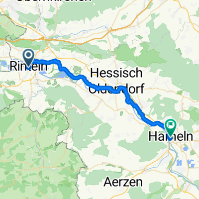 Rinteln-Hameln 28km 2018 09 10